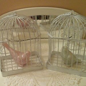 Decorative metal cages